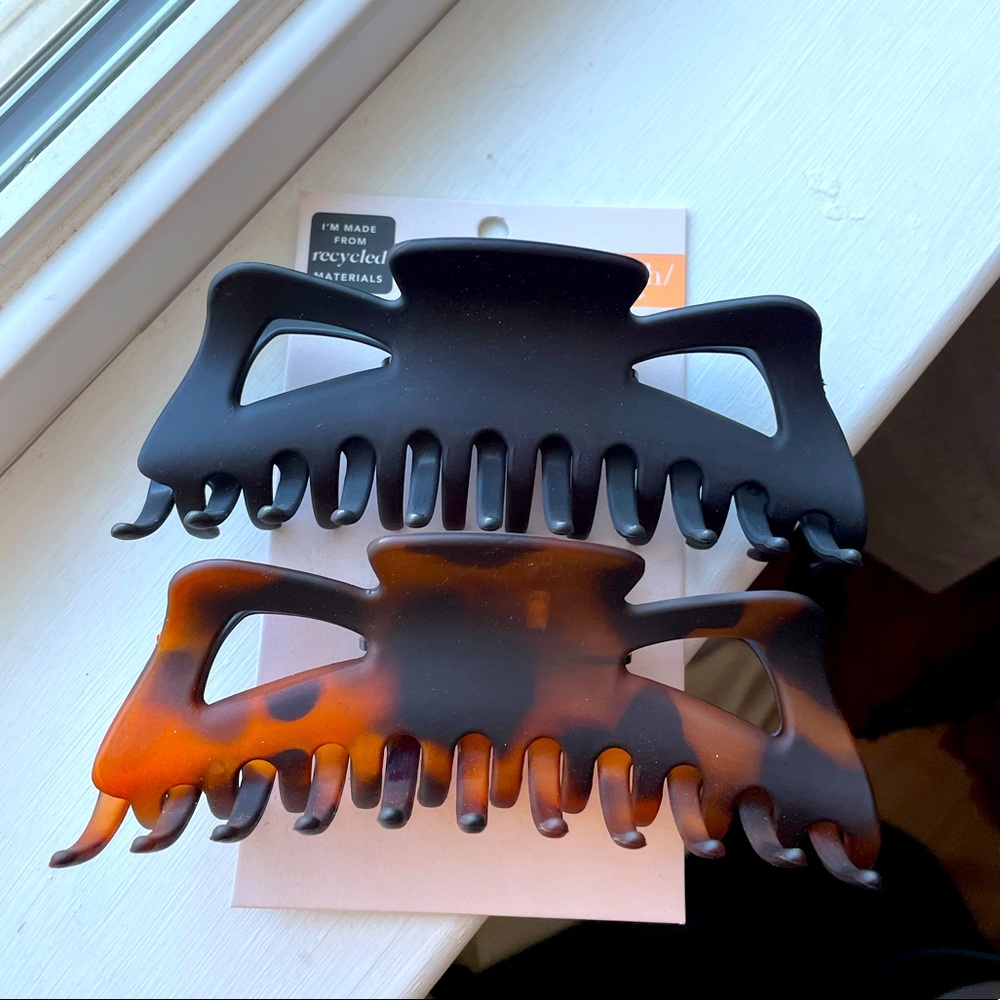 KITSCH Jumbo Claw Clips (2 pack)